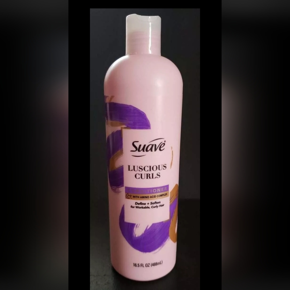 Suave Luscious Curls With Amino Acid Complex 16.5 Ounce Conditioner